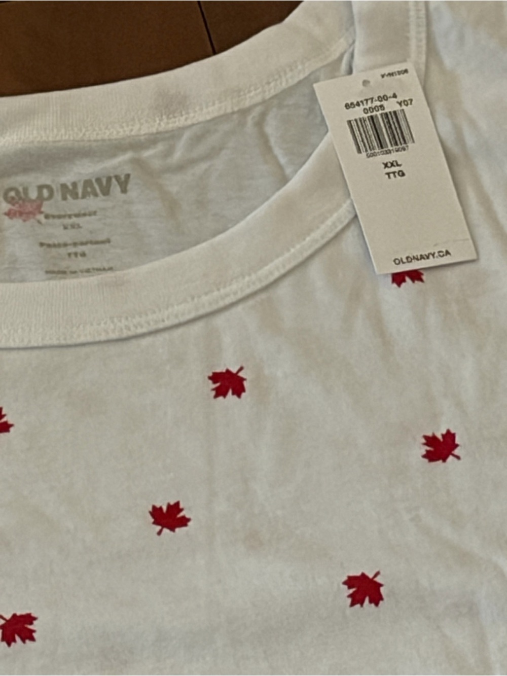 Maple Leaf Old Navy Short-Sleeve Tee Woman’s XXL